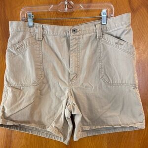 Ladies “FADED GLORY” Tan Cargo Shorts